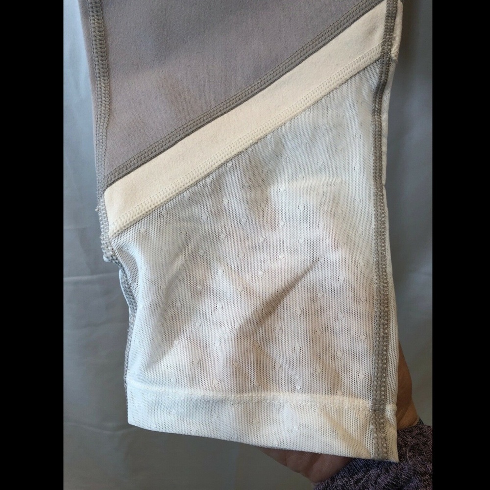 NWT $65 ZELLA Epic Crop Dot Mesh Leggings Small - Picture 4 of 8